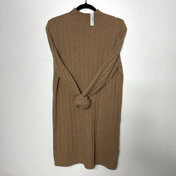 Madewell Donegal Rolled Mock Neck Sweater Dress SzM-L - Picture 1 of 5
